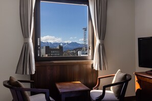 Chambre Standard avec lits jumeaux, 2 lits une place | Vue de la chambre