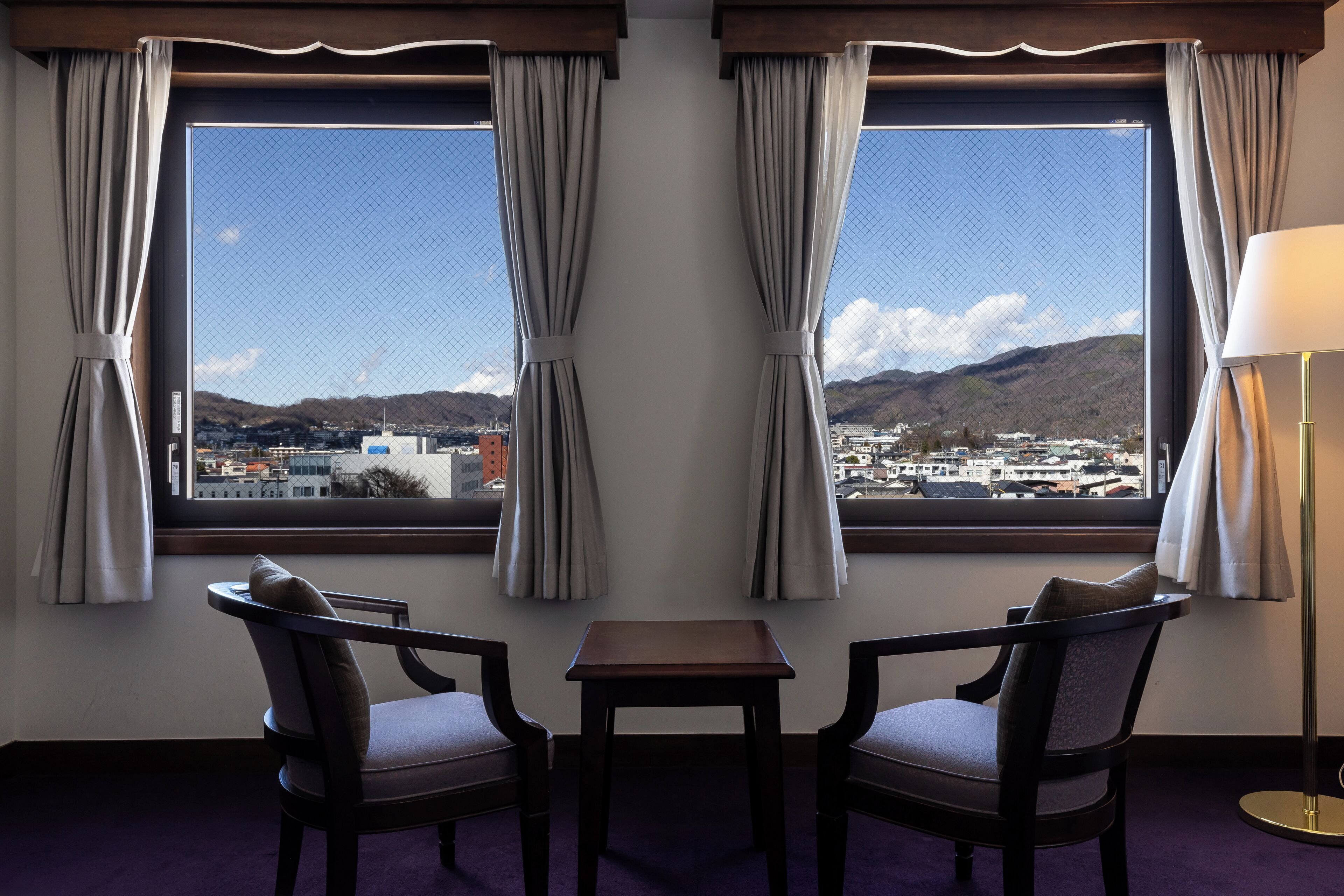 superior twin room (main building) | view from room