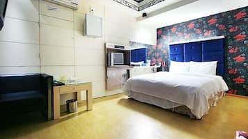 Seprai katun Mesir, selimut bulu angsa, dan tempat tidur Select Comfort