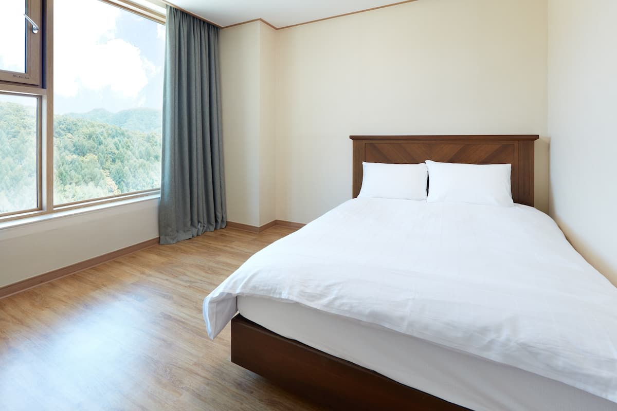 Down comforters, soundproofing, individually decorated