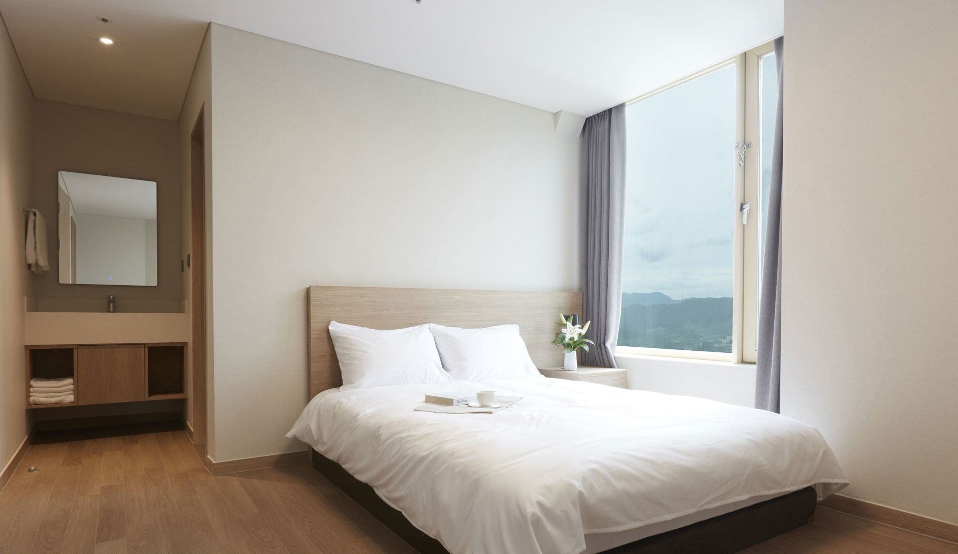 Down duvets, individually decorated, individually furnished