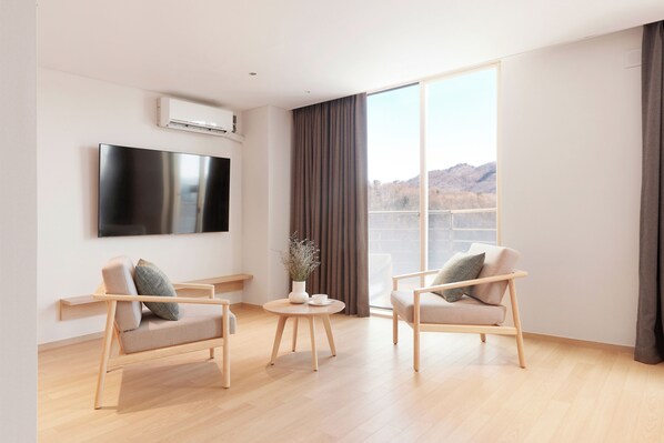 평면 TV, 탁구, 바닥 난방/온돌