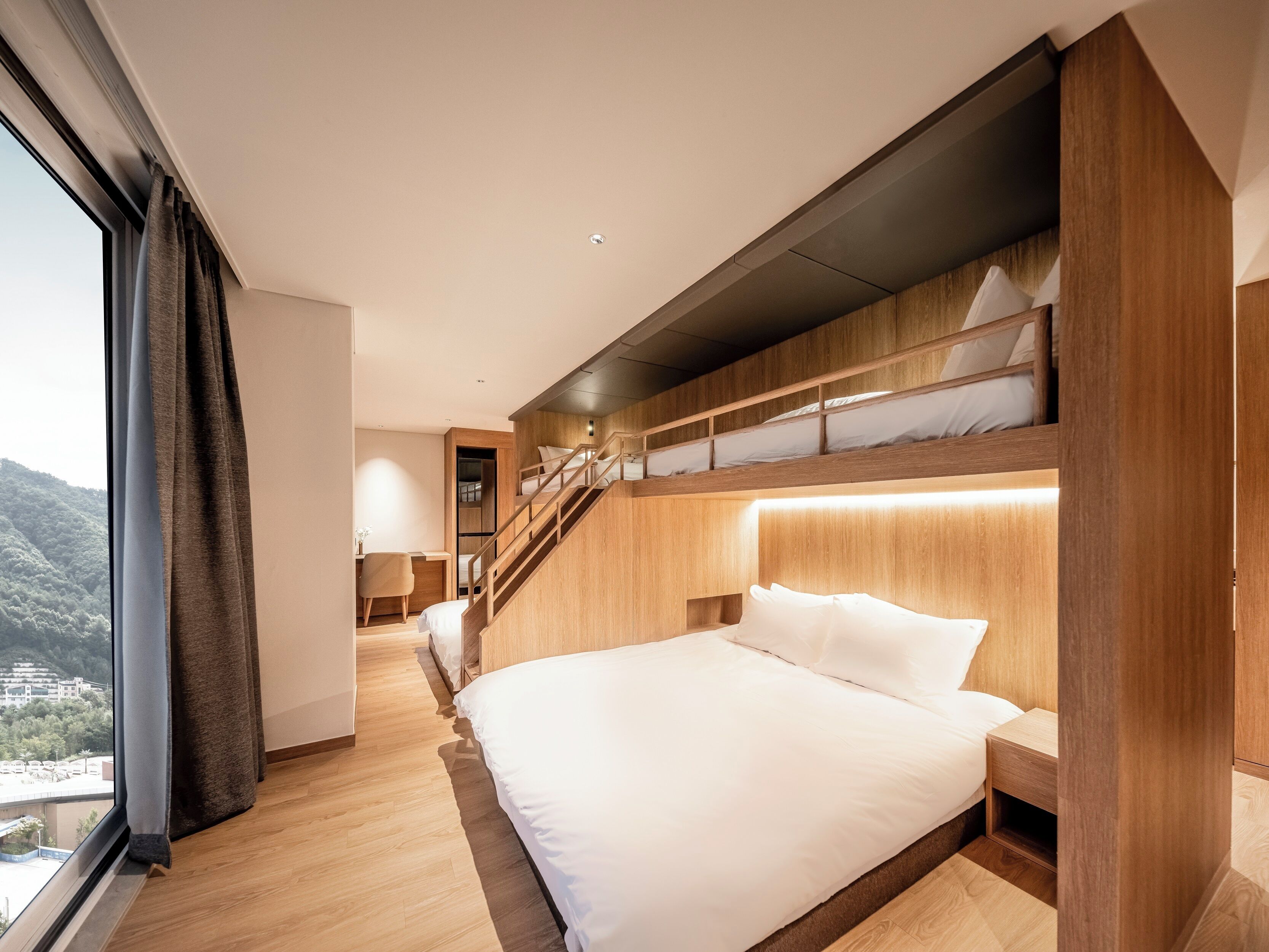 Suite (Sky Suite Bunker) | Dundyner, individuelt dekorert, individuelt innredet og lydisolert