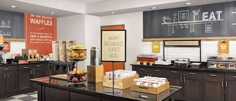 Petit déjeuner buffet compris tous les jours