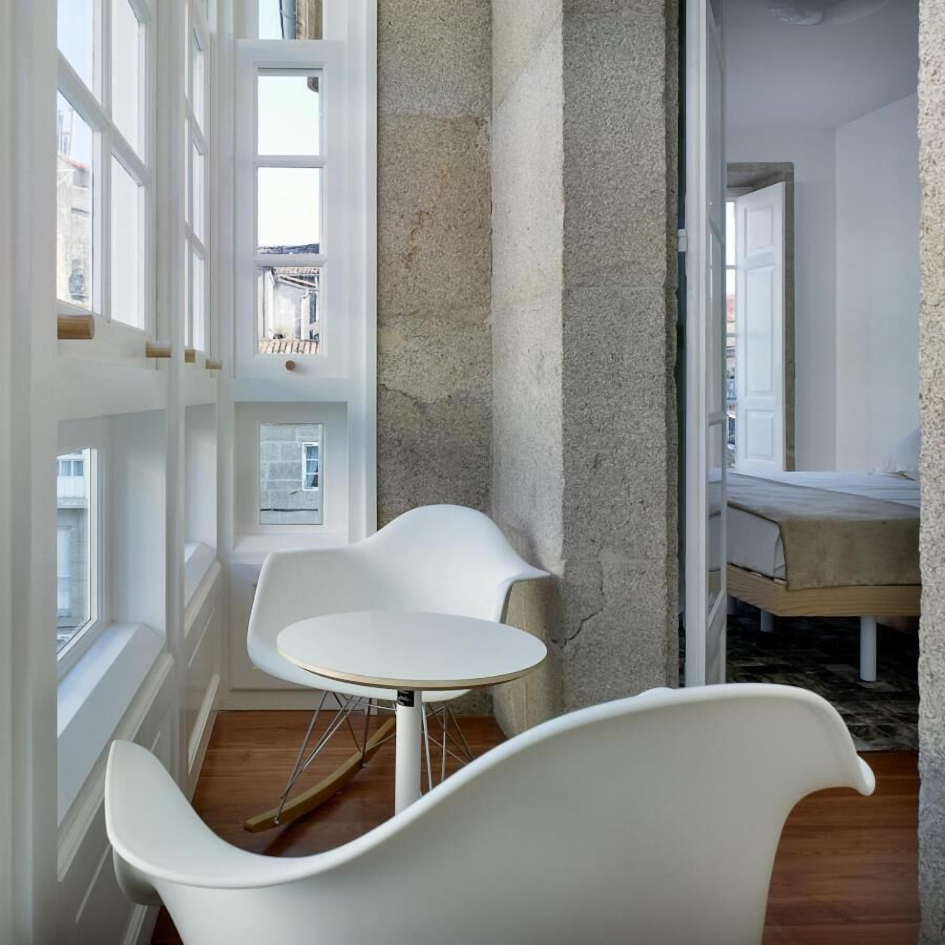 memory-foam beds, free minibar, in-room safe, individually decorated