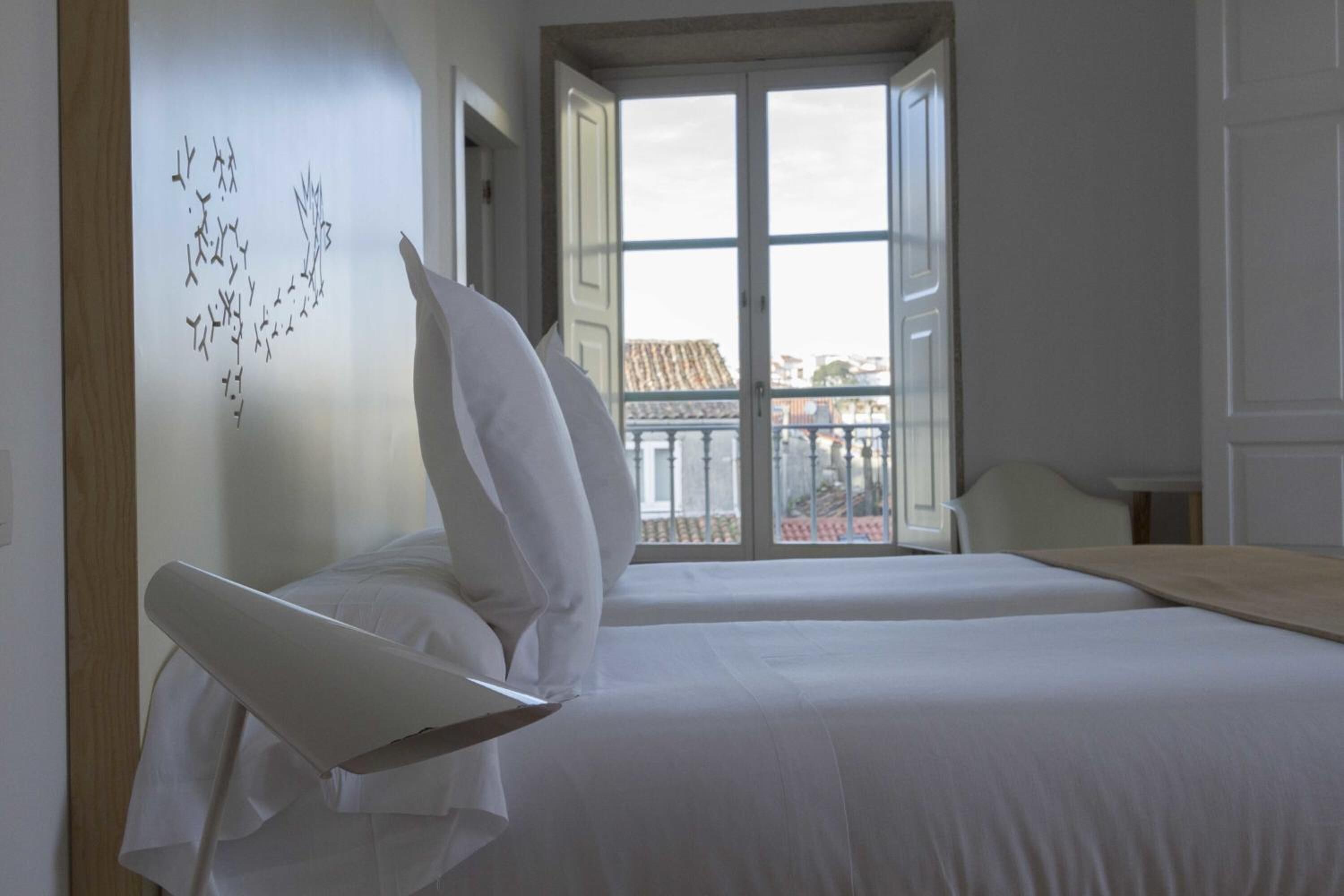 memory-foam beds, free minibar, in-room safe, individually decorated