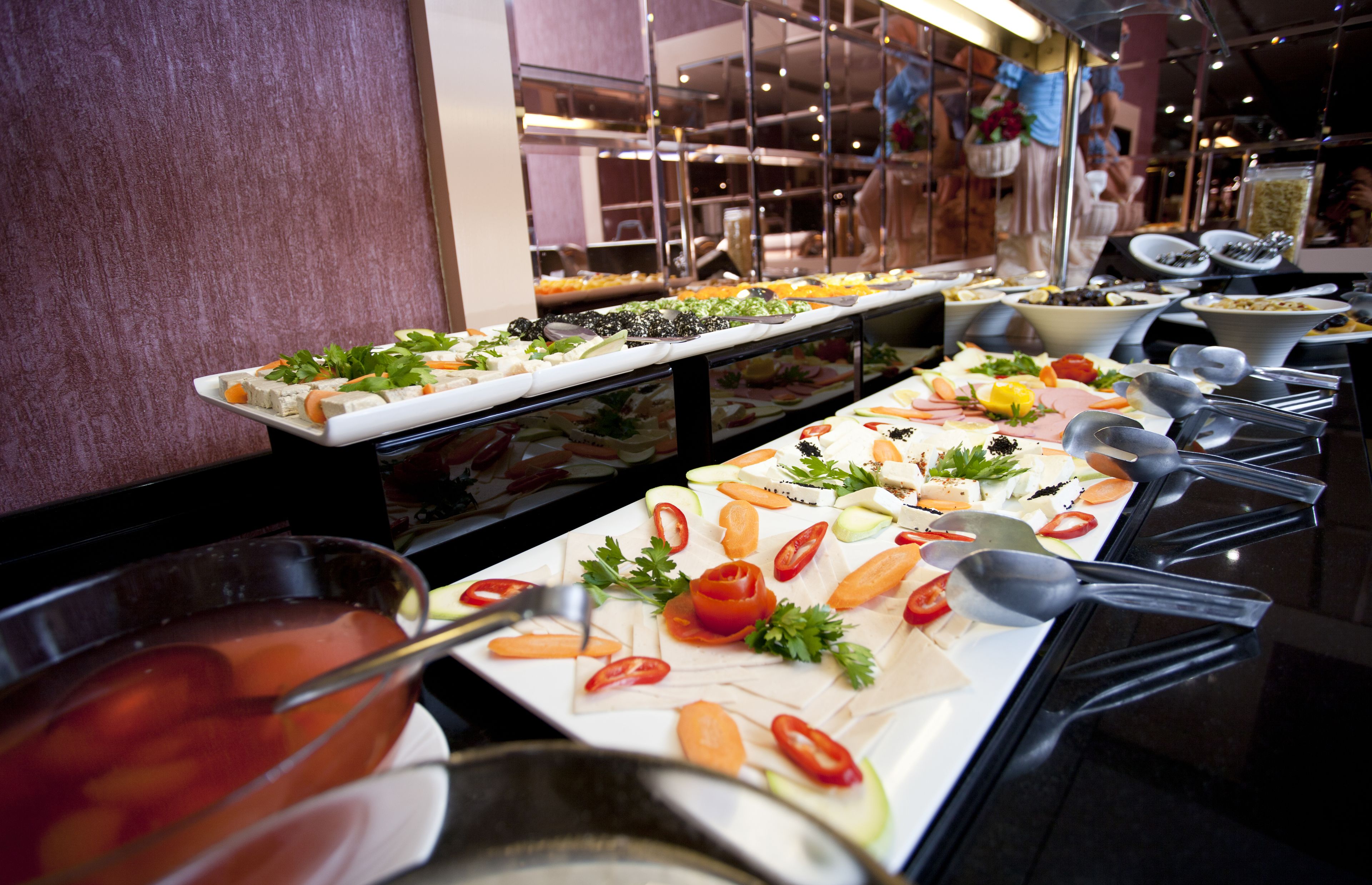 Petit déjeuner buffet (100 TRY par personne)