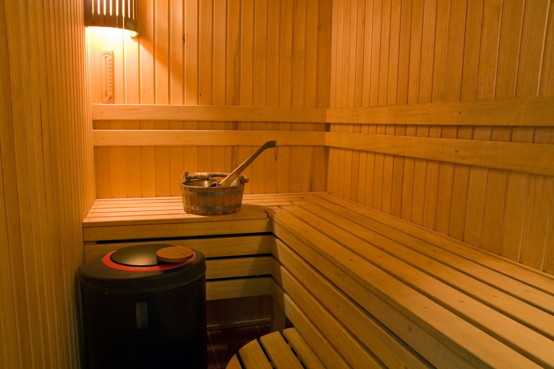 sauna, hot tub, massages