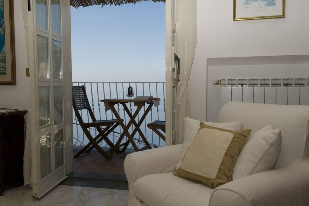 Chambre Double, balcon, vue mer | Balcon