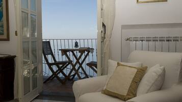 Doppelzimmer, Balkon, Meerblick | Balkon