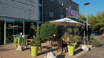 Façade de l’hébergement