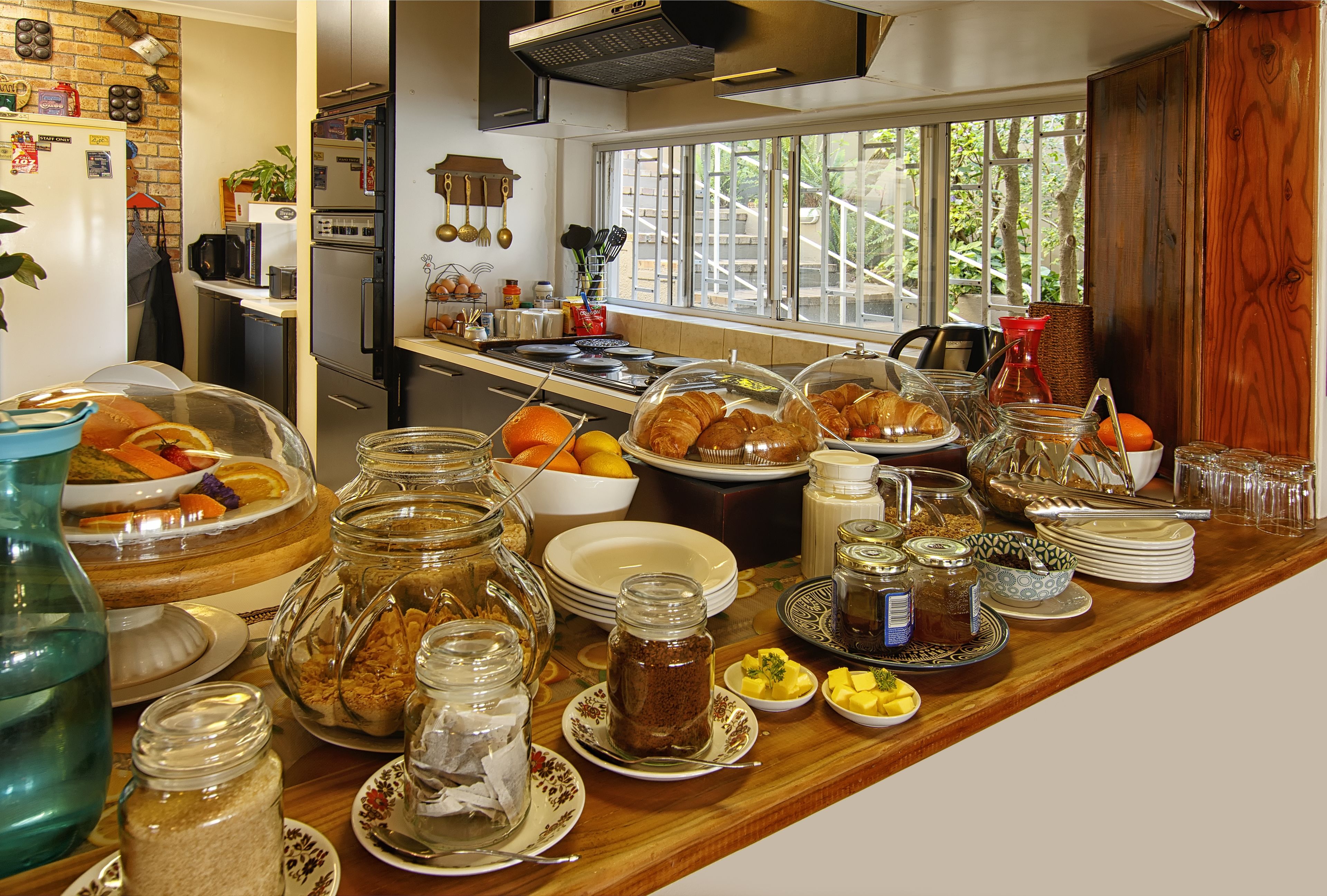 Breakfast buffet