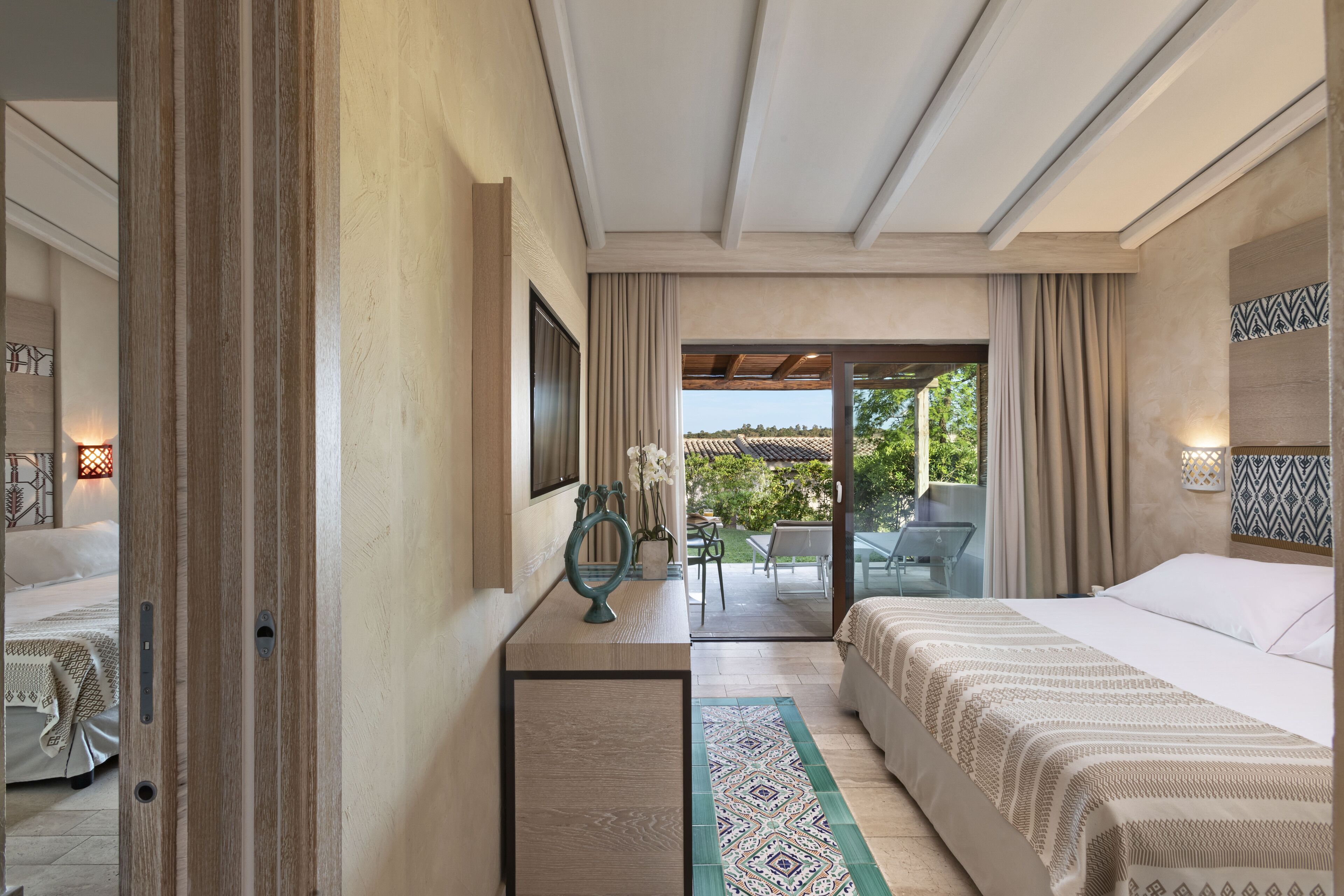 Family Room, 2 Bedrooms- Kids & Teens Free | Premium bedding, minibar, in-room safe, desk