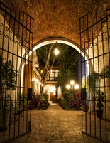 Entrada al alojamiento