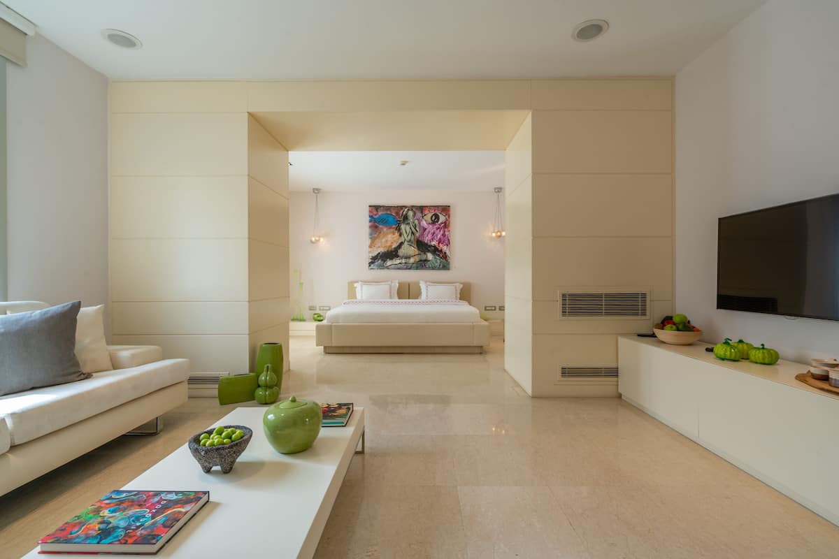 Standaard kamer | 3 slaapkamers, lakens van Egyptisch katoen, luxe beddengoed