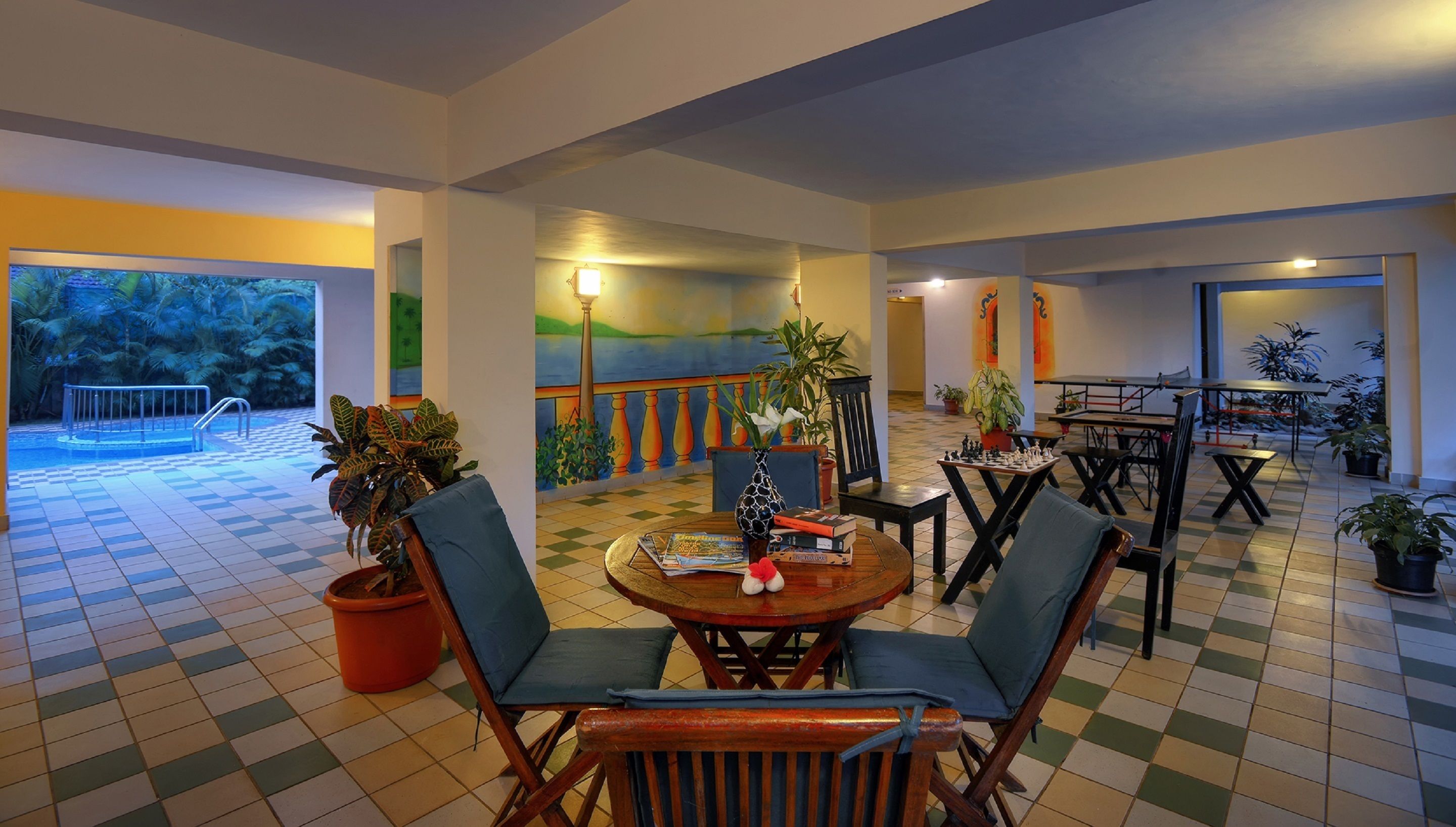 Kawasan tempat duduk lobi