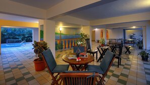 Sala de estar en el lobby