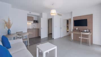 Appartement 1 chambre | Eigene Kochnische | Wasserkocher mit Kaffee-/Teezubehör, Kühlschrank, Mikrowelle, Herdplatte