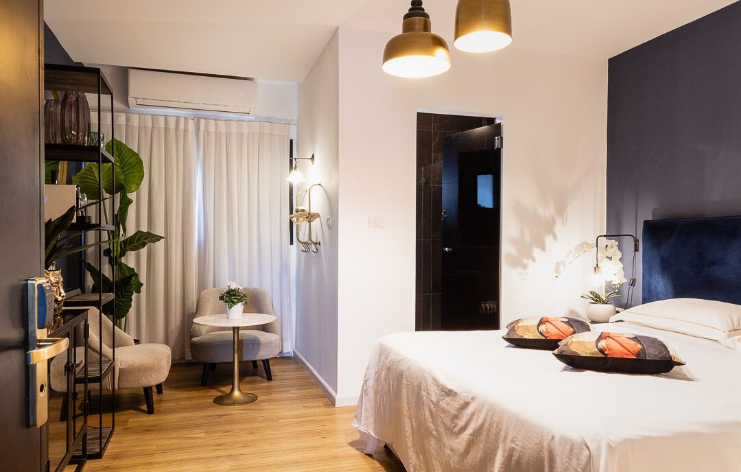 Habitación doble superior | Minibar, caja fuerte, escritorio y sistema de insonorización