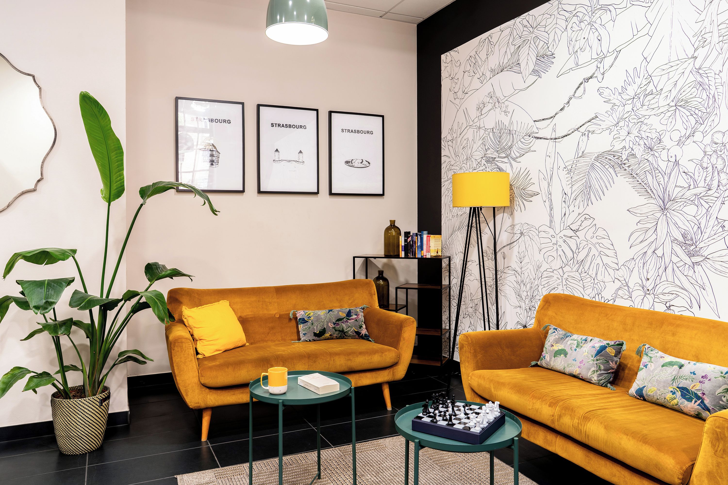 Lobby sitting area