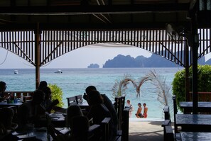 Breakfast, lunch, dinner served; beach views  - Nomads Long Beach, Phi Phi (Ko Phi Phi)