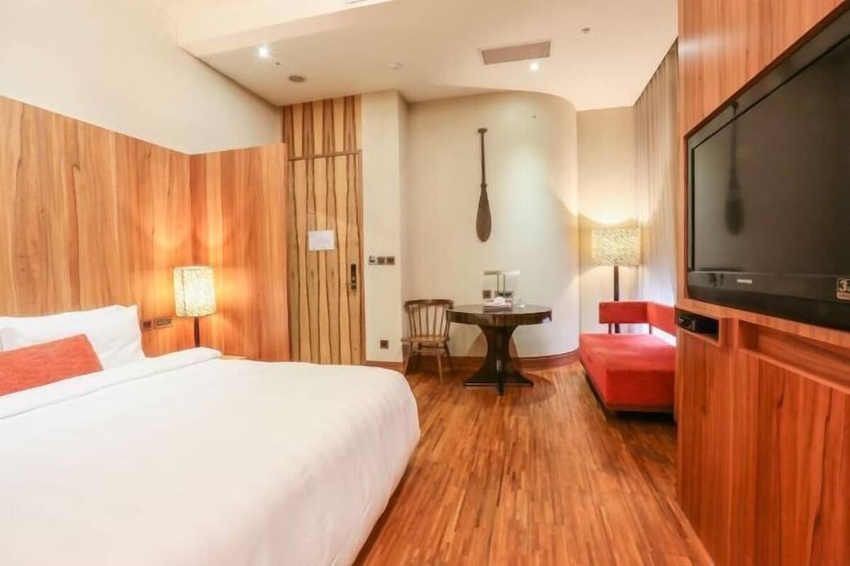 1 habitación, ropa de cama de alta calidad y edredón