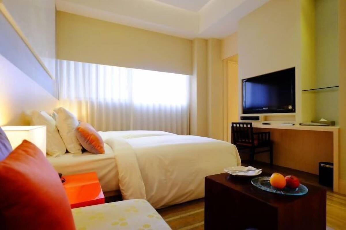 1 habitación, ropa de cama de alta calidad y edredón