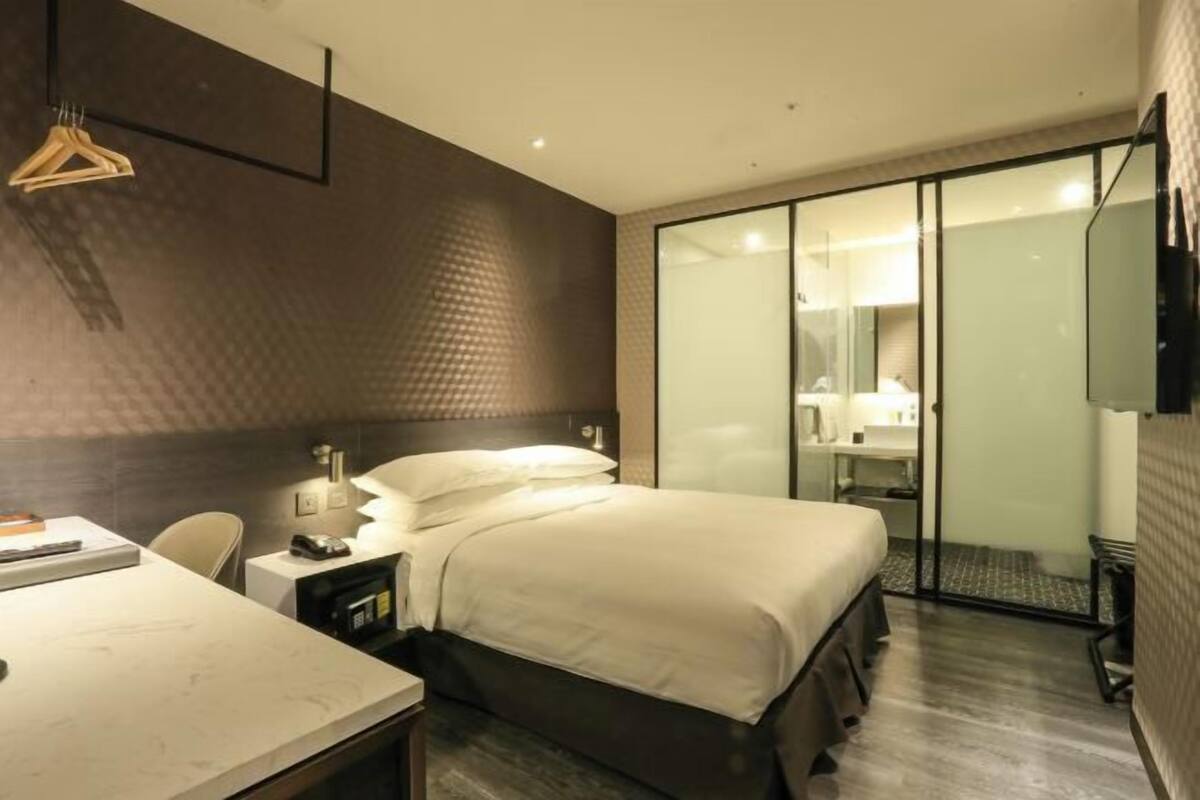 1 habitación, ropa de cama de alta calidad y edredón