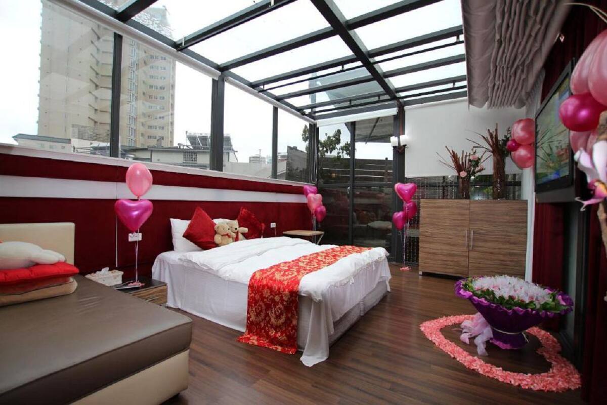 1 slaapkamer, luxe beddengoed, donsdekens