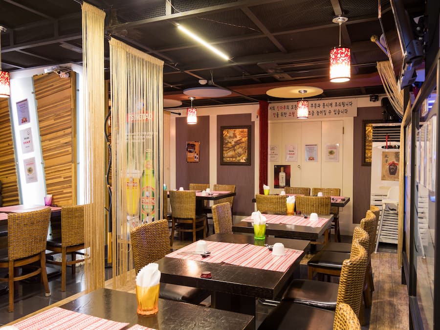 Voorkant van accommodatie