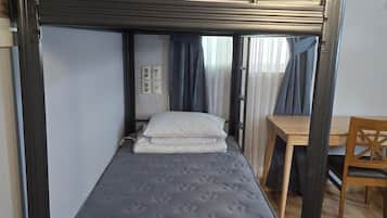 标准宿舍, 1 间卧室 | 隔音、免费 WiFi、床单