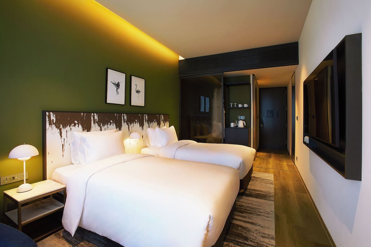 Chambre Deluxe, 2 lits une place