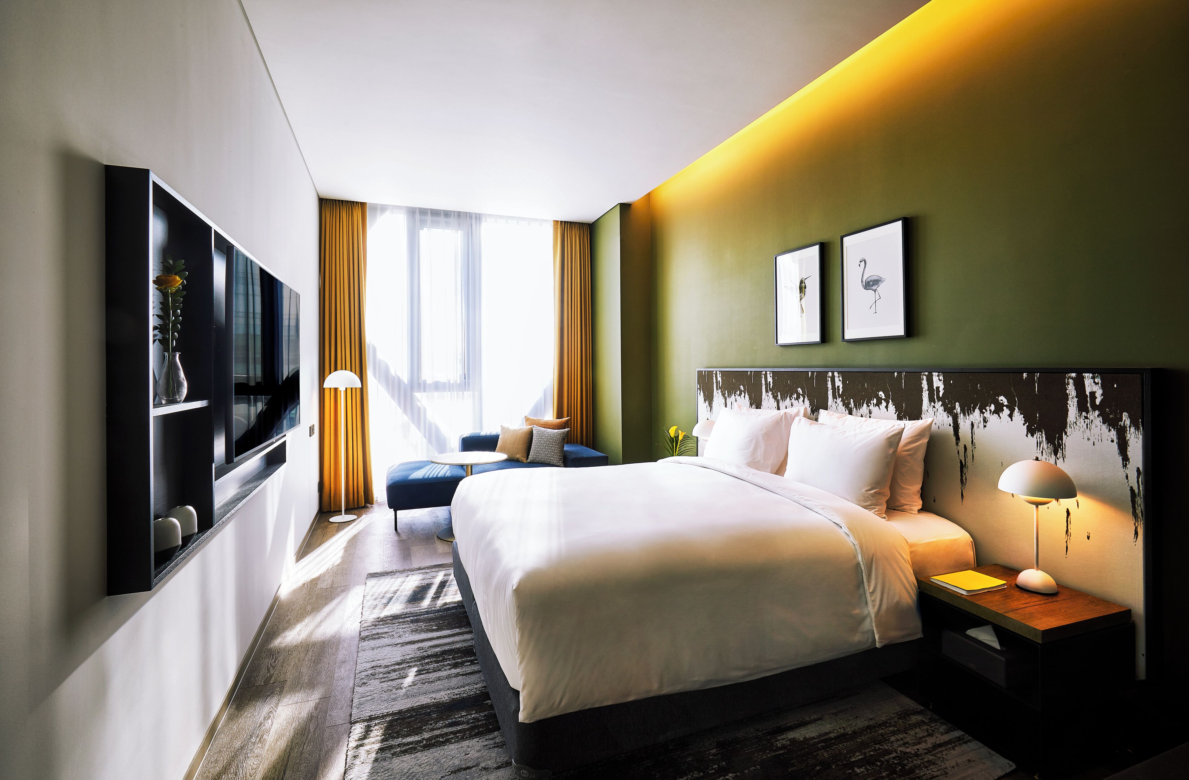 Articles gratuits dans le mini-bar, coffres-forts dans les chambres