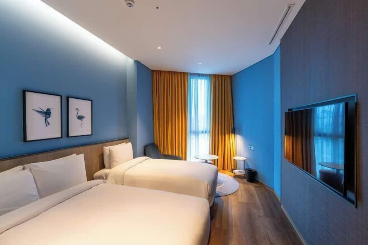 1 dormitori, minibar gratuït i caixa forta a l'habitació