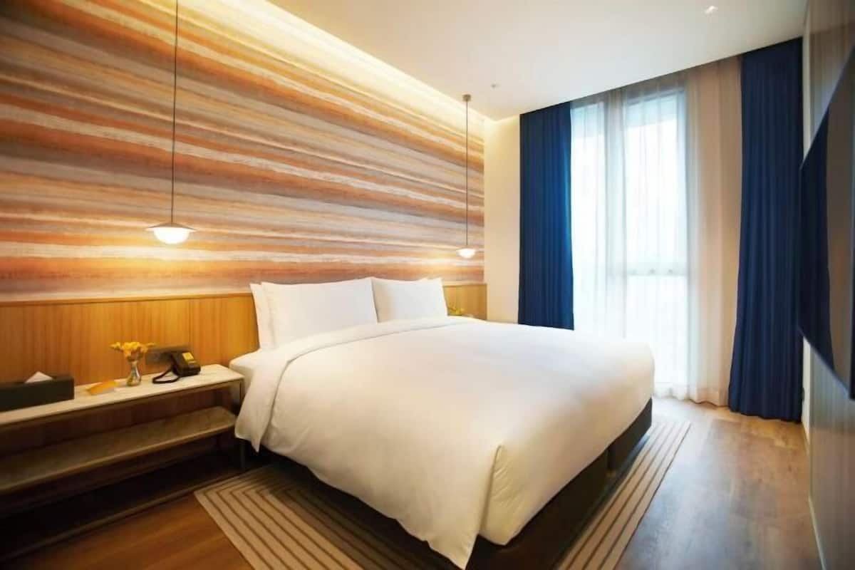 1 dormitori, minibar gratuït i caixa forta a l'habitació