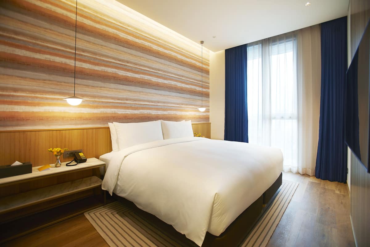 Svit Presidential - 1 kingsize-säng | 1 sovrum, gratis produkter i minibar och värdeförvaringsskåp på rummet