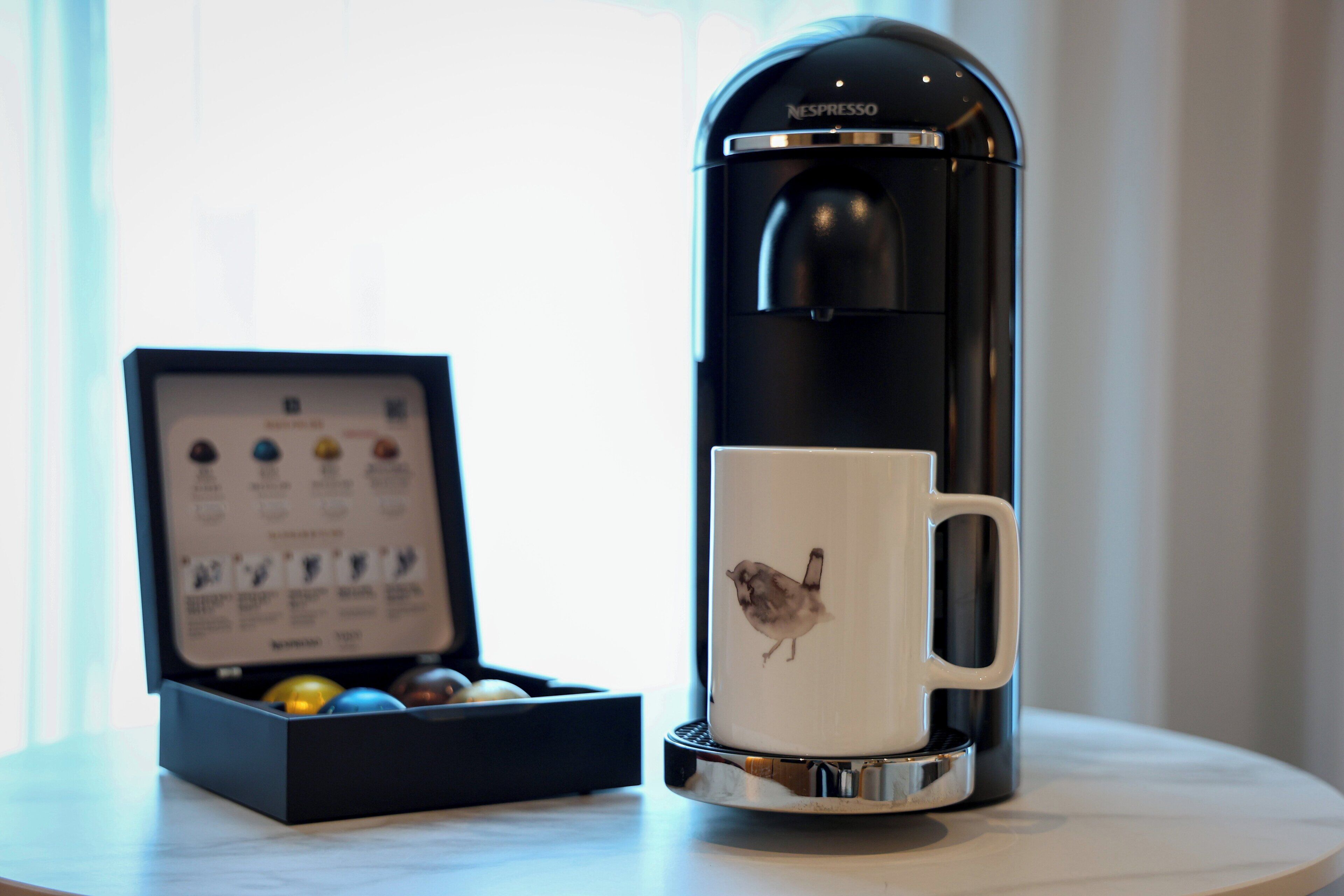 Free minibar, in-room safe, blackout curtains, soundproofing