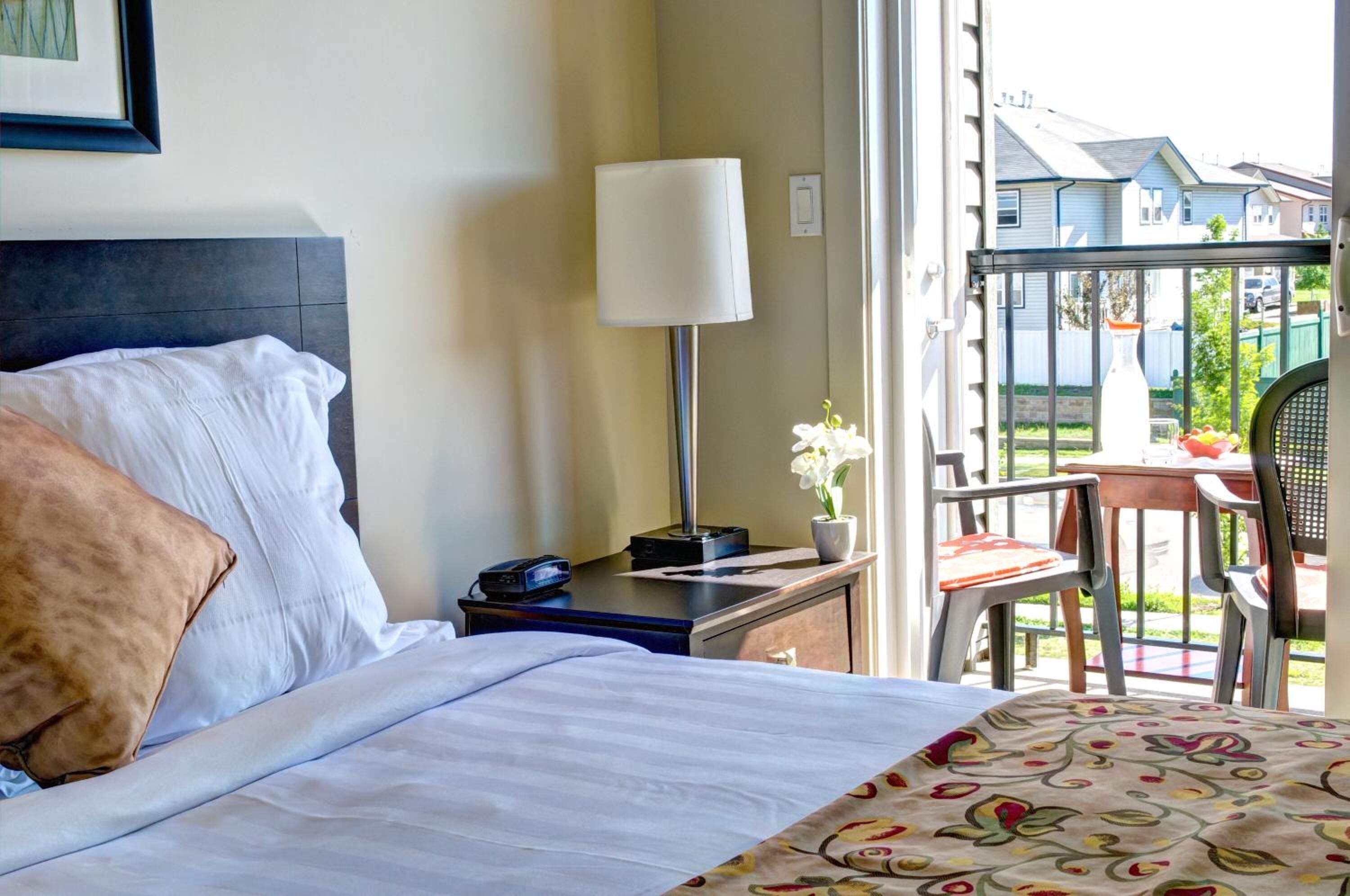 iron/ironing board, free wifi, bed sheets, alarm clocks