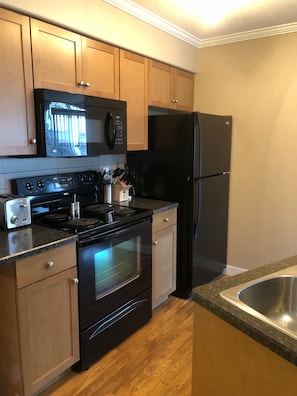 Classic-Suite, 2 Schlafzimmer | Eigene Küche | Großer Kühlschrank, Mikrowelle, Ofen, Herdplatte