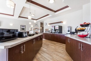 Free daily on-the-go breakfast