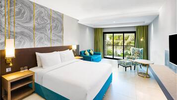 Premium King Room | Minibar, Zimmersafe, Schreibtisch, laptopgeeigneter Arbeitsplatz