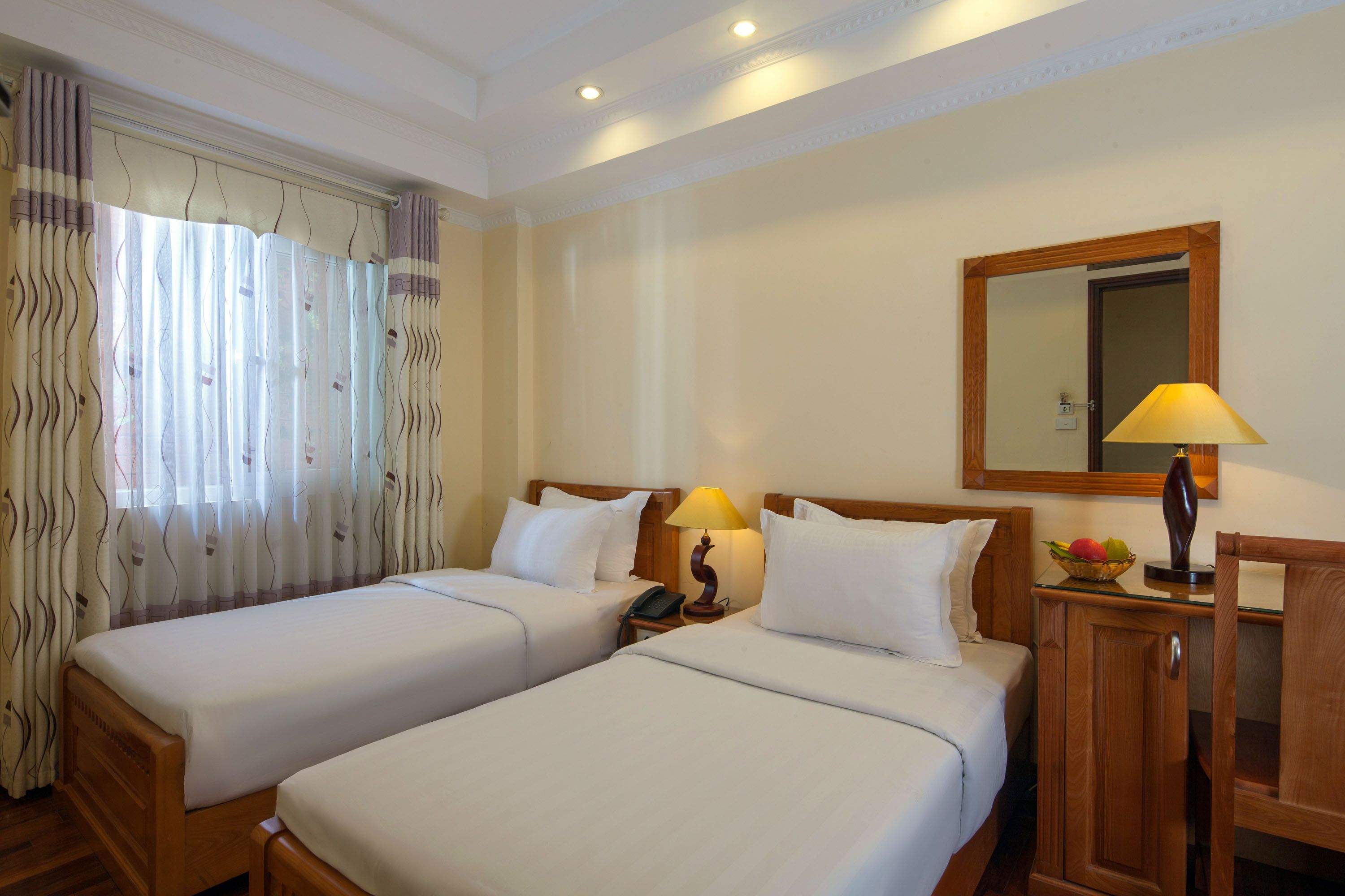 deluxe twin room | 1 bedroom, memory-foam beds, minibar, in-room safe