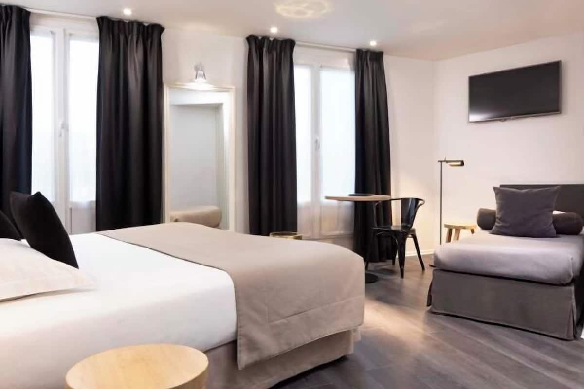 Literie de qualité supérieure, coffres-forts dans les chambres