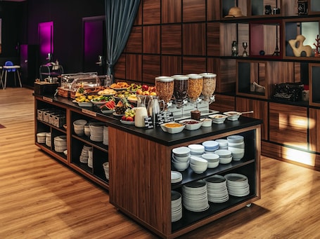 Zona de desayunos. ibis Styles Walbrzych