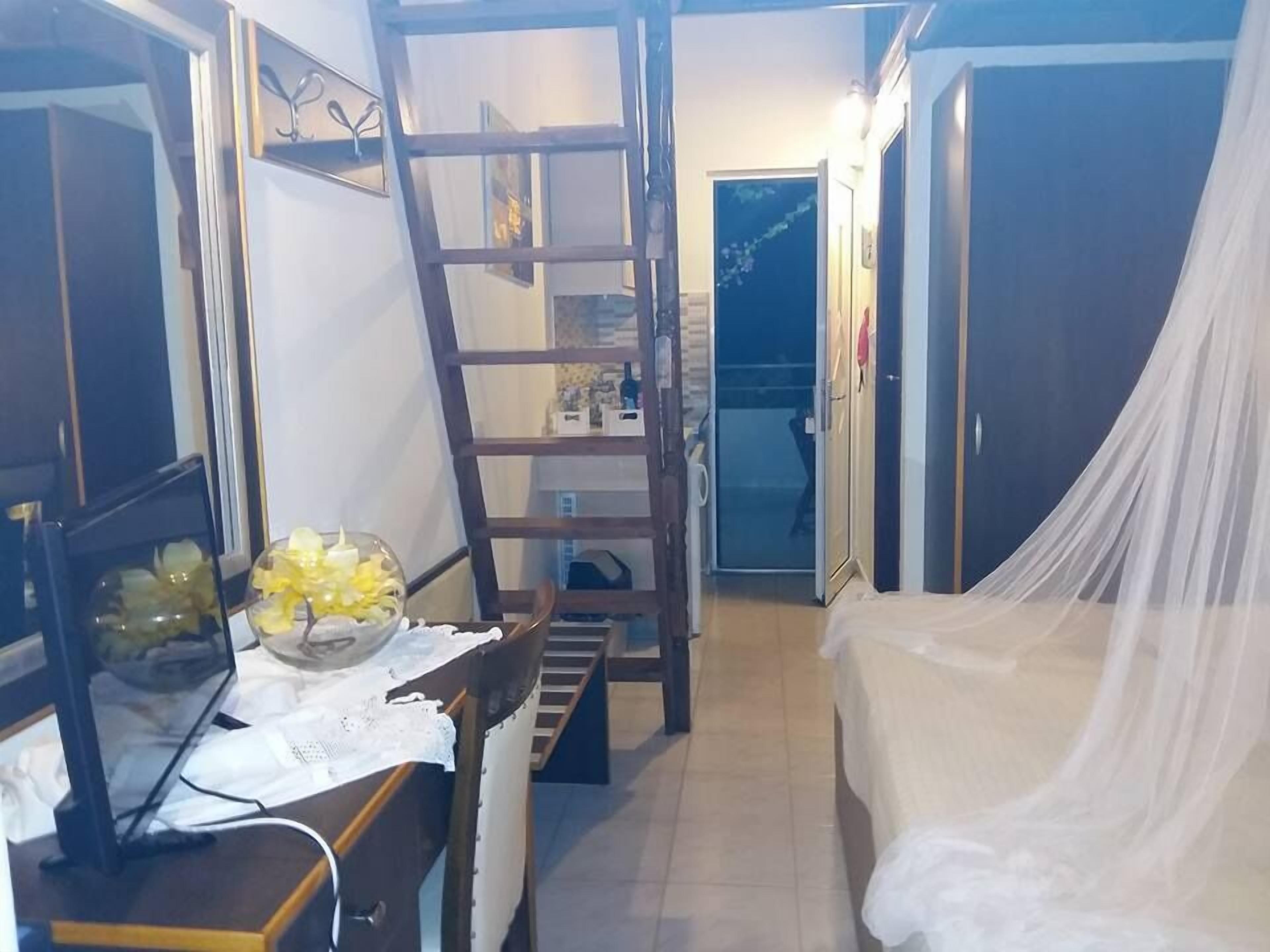 quadruple room, sea view (maisonette) | pillow-top beds, in-room safe, desk, laptop workspace