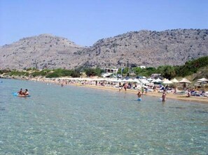 Beach nearby - George Beach Studios (Rhodes)