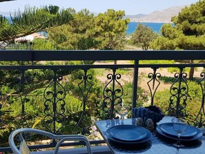 Studio, Sea View | Pillowtop beds, in-room safe, desk, laptop workspace - George Beach Studios (Rhodes)