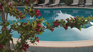 Poolside bar