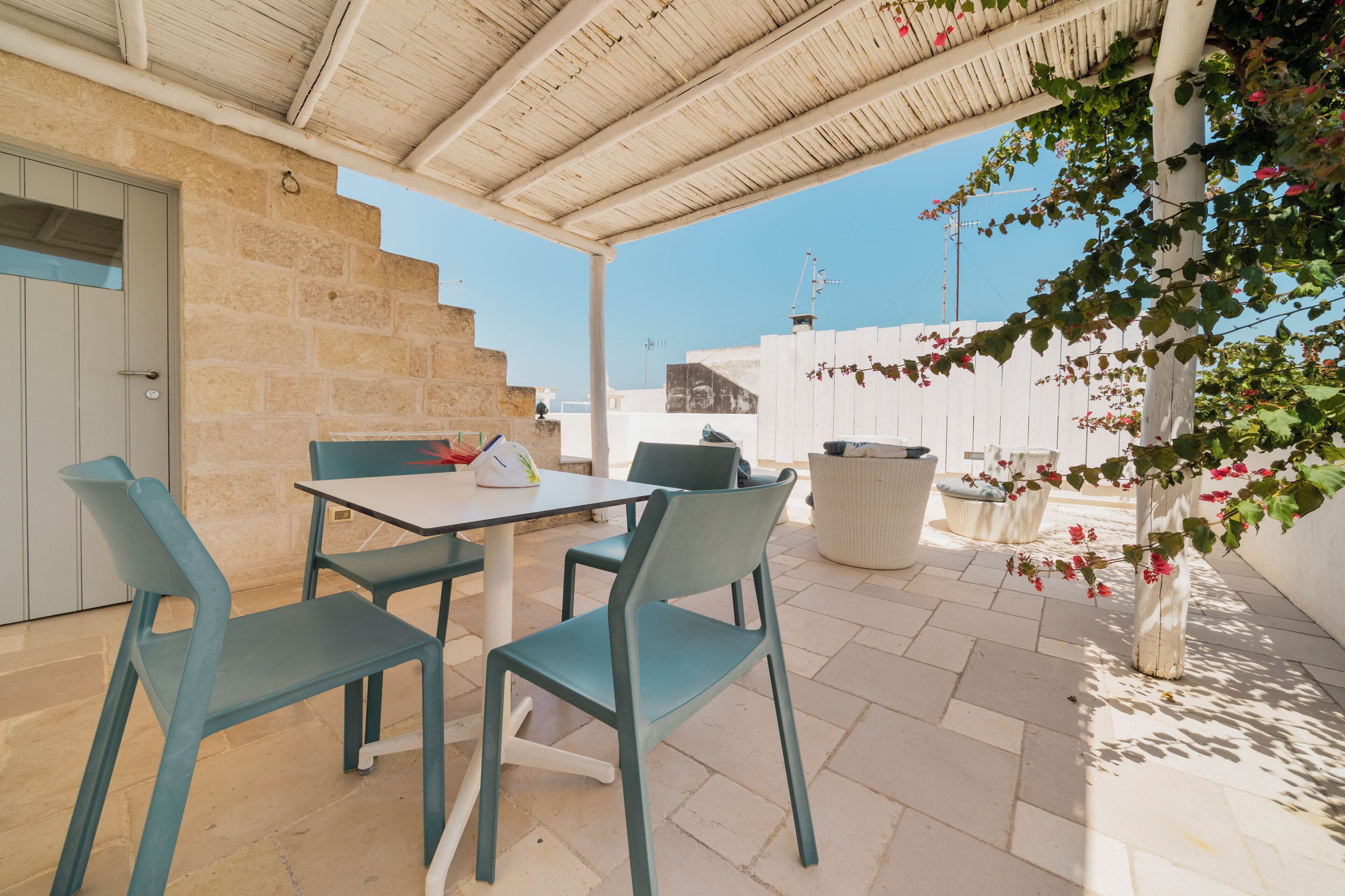 Panoramic Apartment, 2 Bedrooms, 2 Bathrooms, Annex Building | Terrace/patio