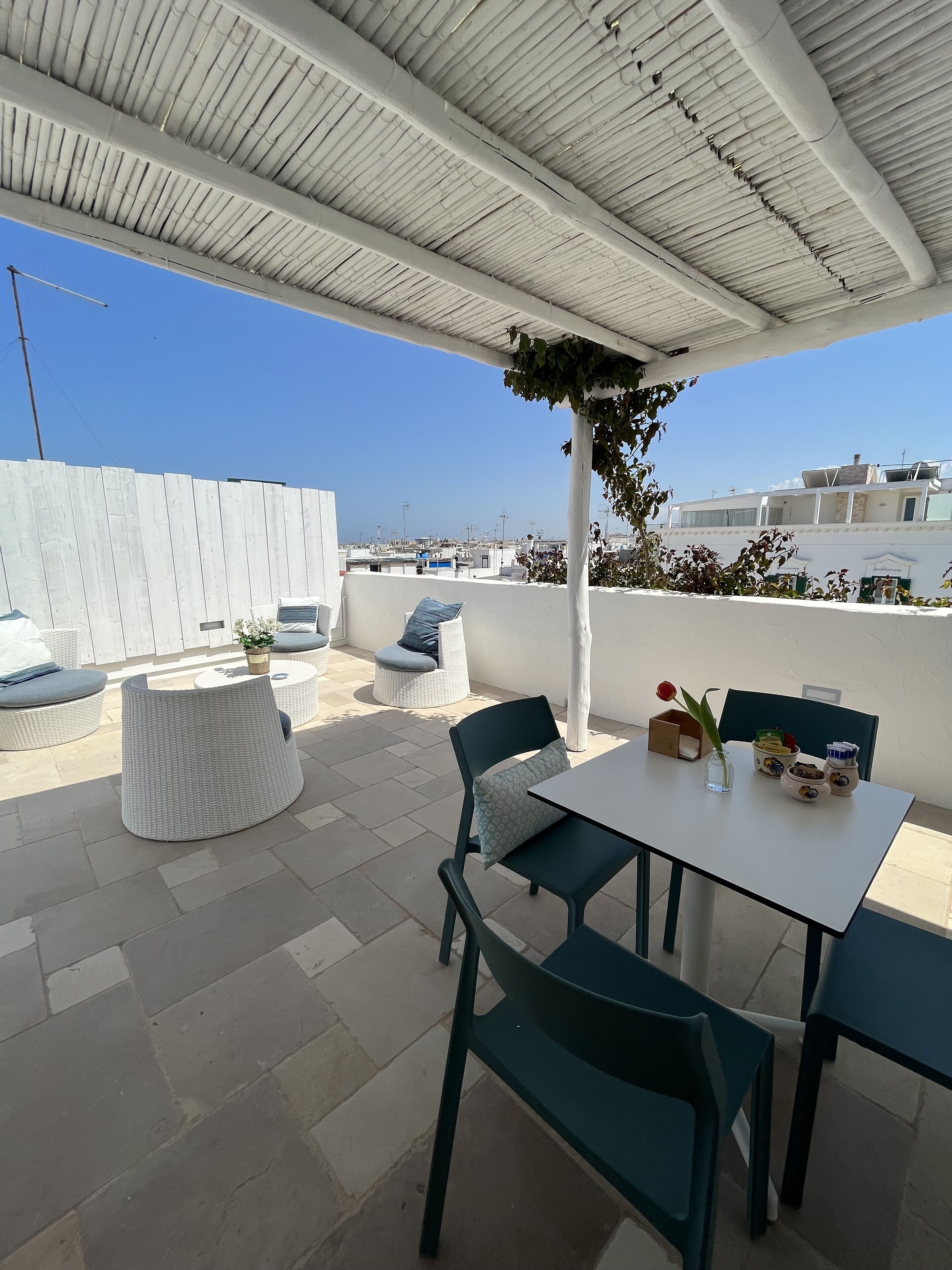 Panoramic Apartment, 2 Bedrooms, 2 Bathrooms, Annex Building | Terrace/patio